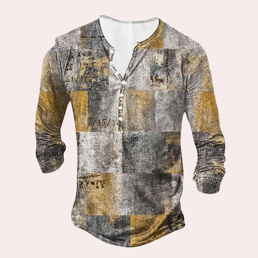 Mens Patchwork Sweater Streetwave Timeless Comfort For Fashion Conscious Men Everyday Style