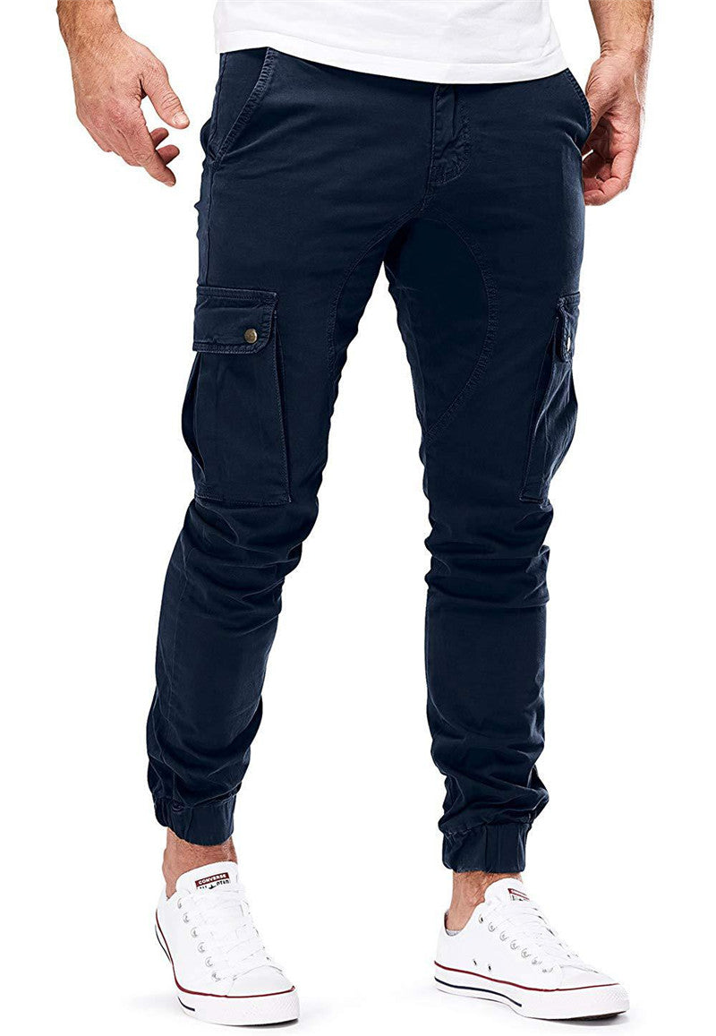 Mens Cargo Joggers Alrik by Street-wave Functional Pockets All-Season Comfort Fit