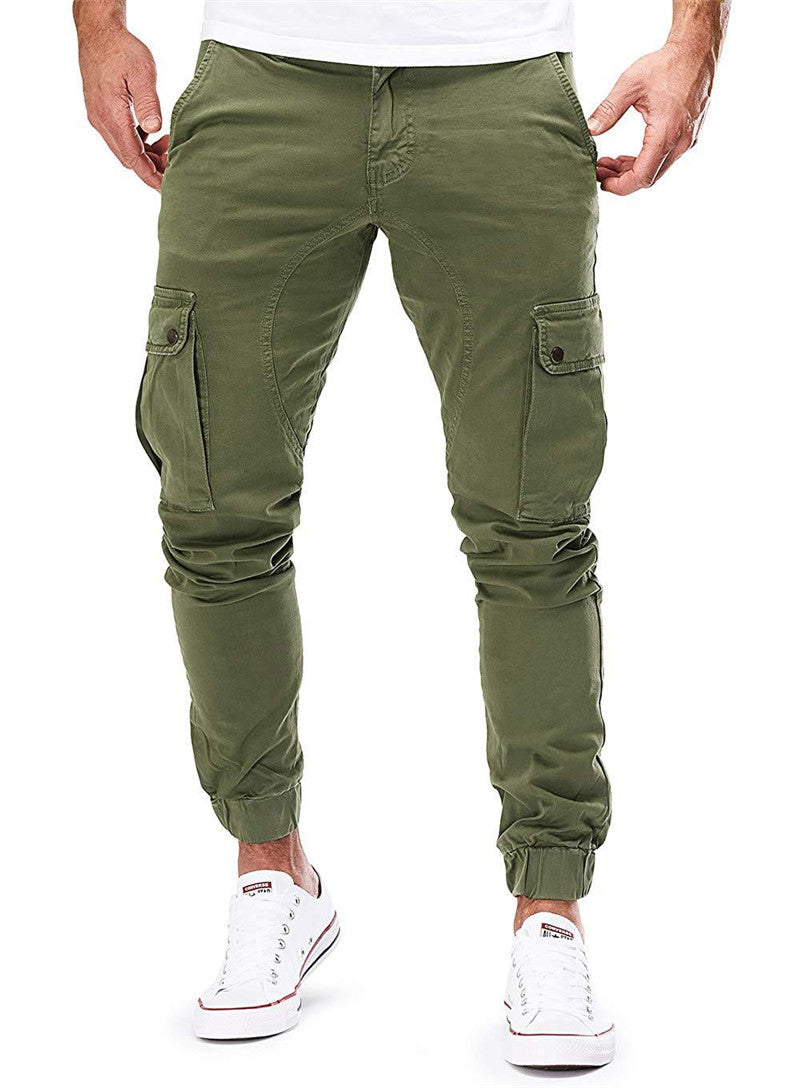 Mens Cargo Joggers Alrik by Street-wave Functional Pockets All-Season Comfort Fit