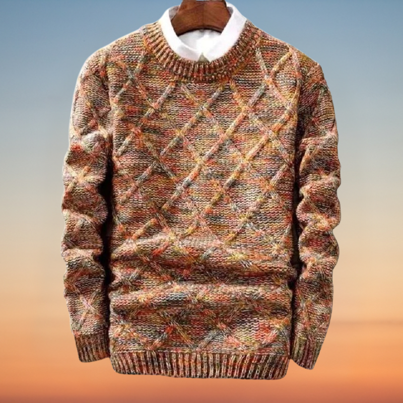 Streetwave Mens Sweater Andrej Warm And Fashionable Knit Pullover For Men Winter Casual Everyday Comfort