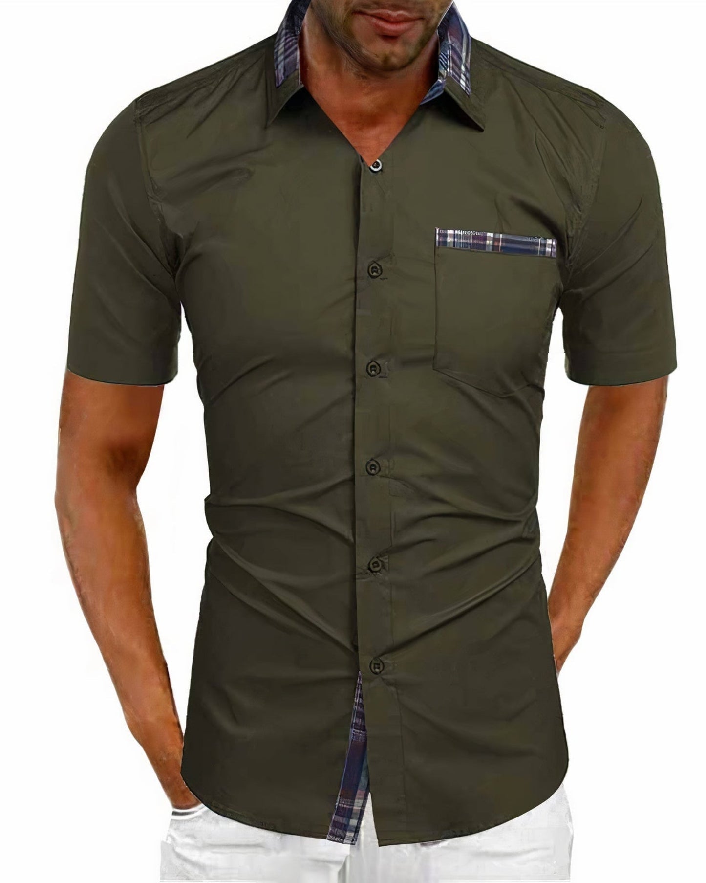 Streetwave Mens Summer Shirt Breathable Lightweight Modern Fit For Beach And Dinner Wear