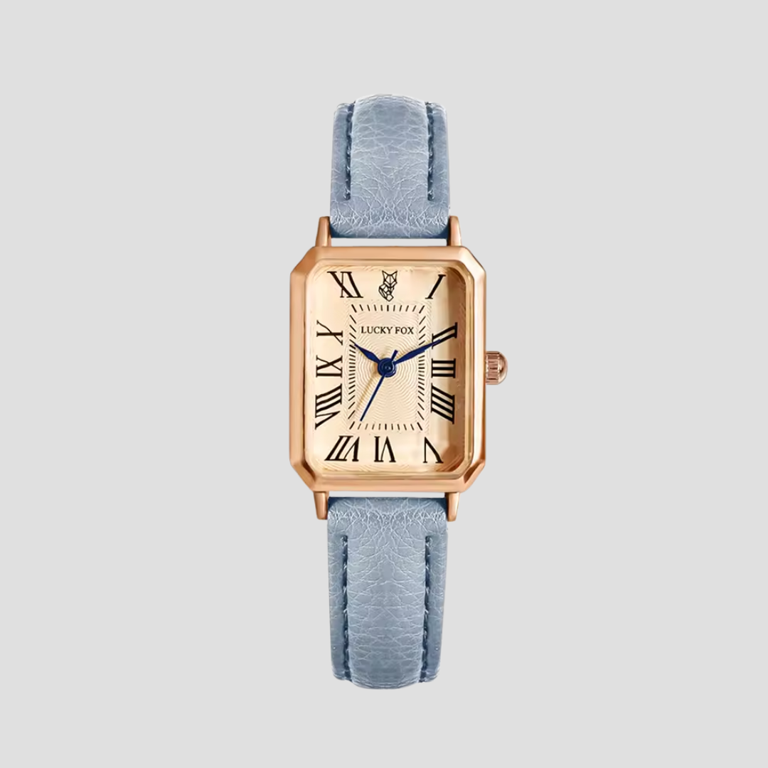 Isla Rectangular Wristwatch | Vintage Inspired Solid Wristwatch