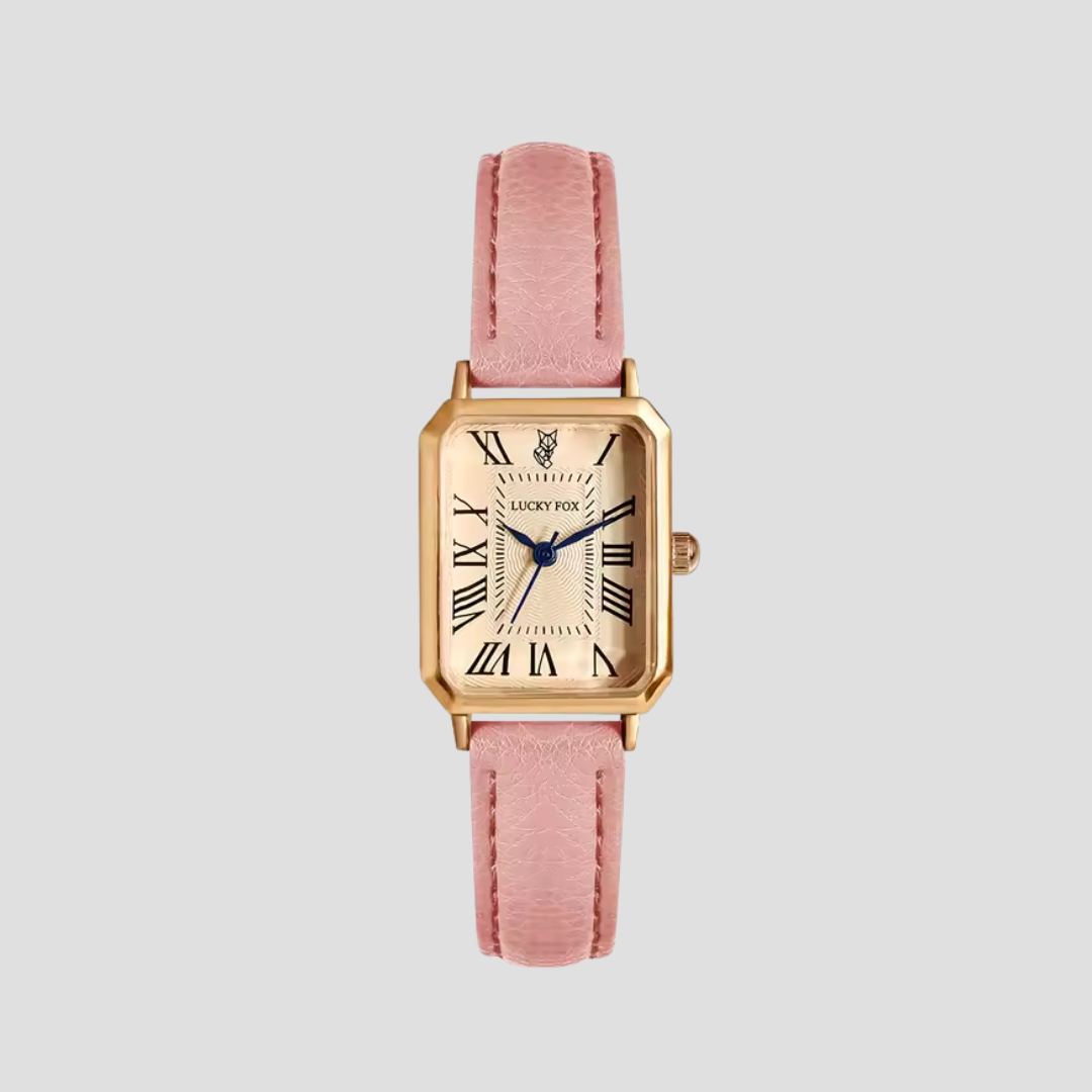 Isla Rectangular Wristwatch | Vintage Inspired Solid Wristwatch