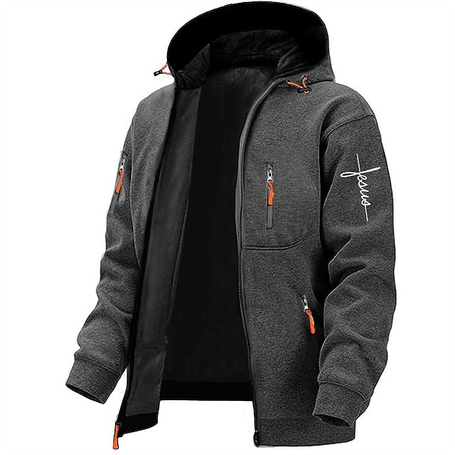 Street-wave Hoodie Graphic For Men Casual Comfort Durable