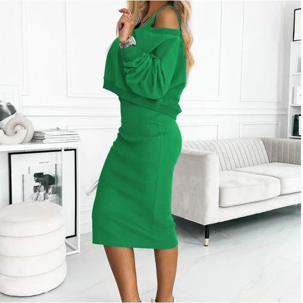 Street-Wave Madison Womens Off-Shoulder Top And Skirt Set Flattering Silhouette