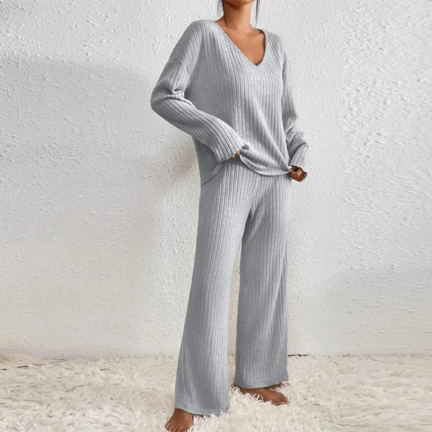 Street-Wave Harper Two Piece Lounge Set Unisex Effortless Comfort
