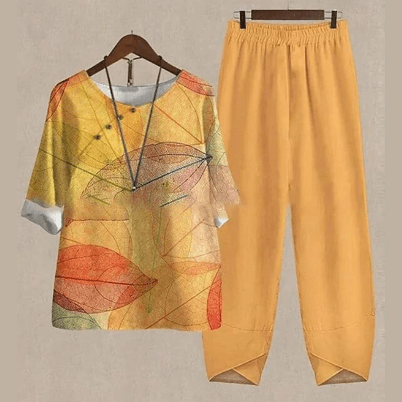 Ava Two Piece Set For Women By Street Wave Effortless Polished Comfort