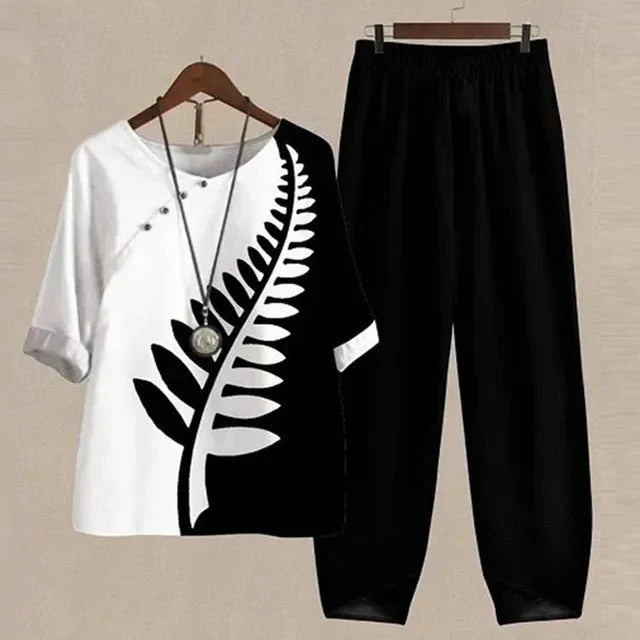 Ava Two Piece Set For Women By Street Wave Effortless Polished Comfort