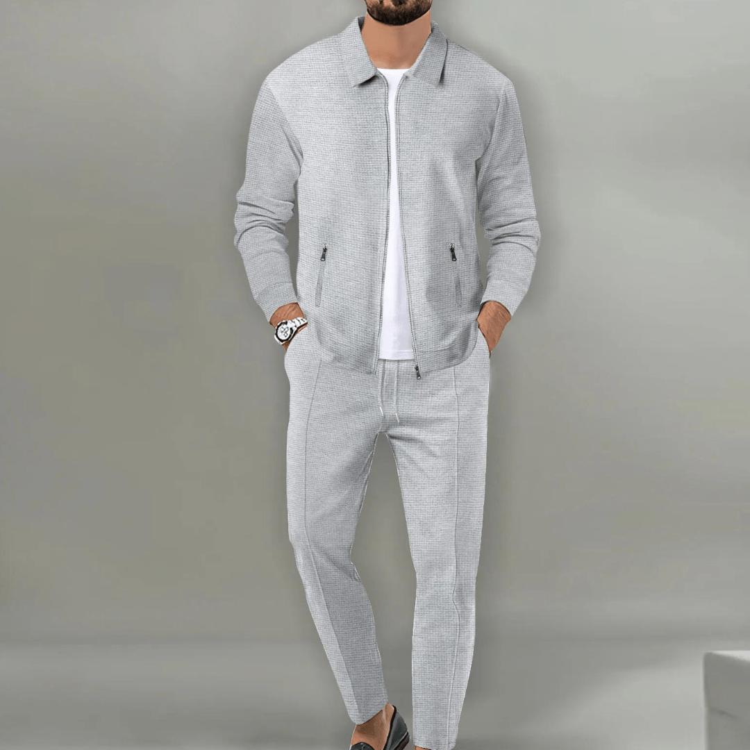 Mens Tracksuit Set Street Wave Lightweight Zip Up Jacket For Men