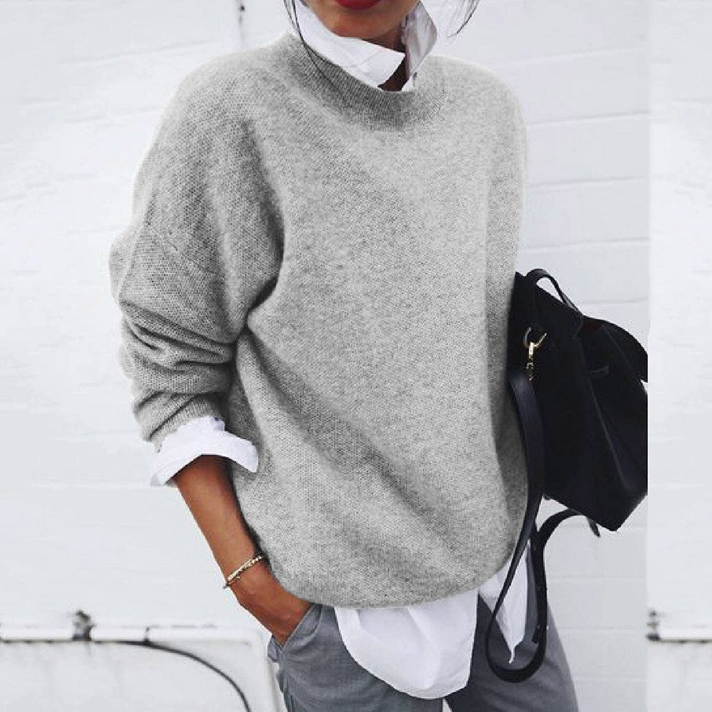 Evy - Wool Knit Warm Sweater