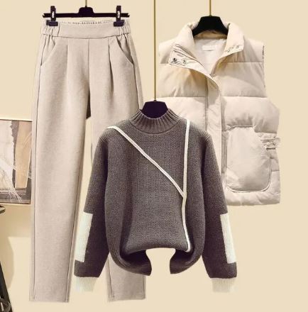 Streetwave Winter Outfit Set Cozy Comfort Jacket Cardigan Pullover For Trendy Streetwear Fans