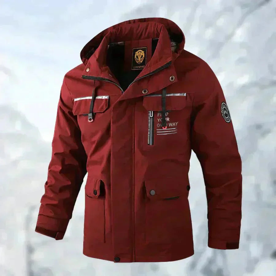 Street-wave Waterproof Titan Winter Jacket For Men - Ultra Warm Weatherproof Comfort