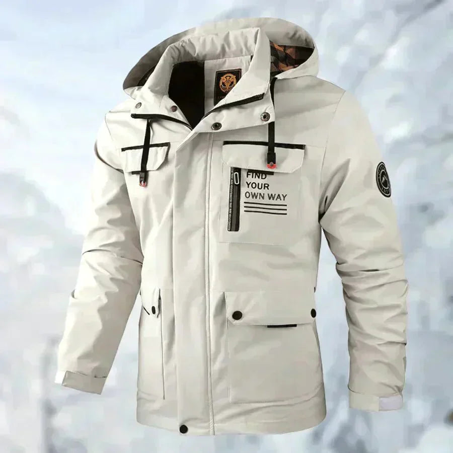 Street-wave Waterproof Titan Winter Jacket For Men - Ultra Warm Weatherproof Comfort