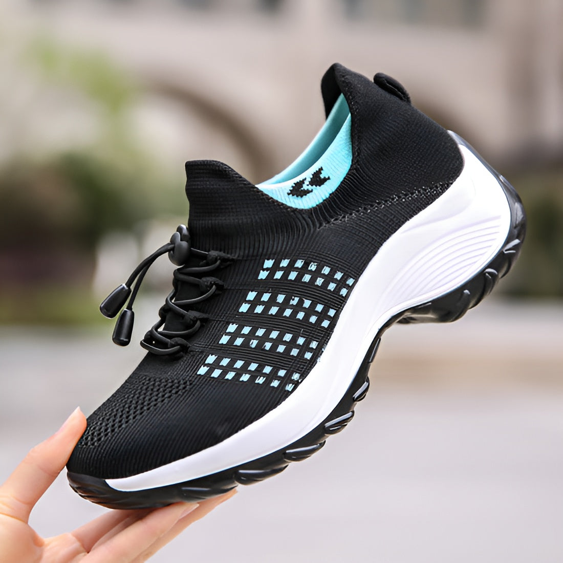Orthopedic Shoes For Women Streetwave All Foot Shapes Comfort Pain Relief Knit Sneaker