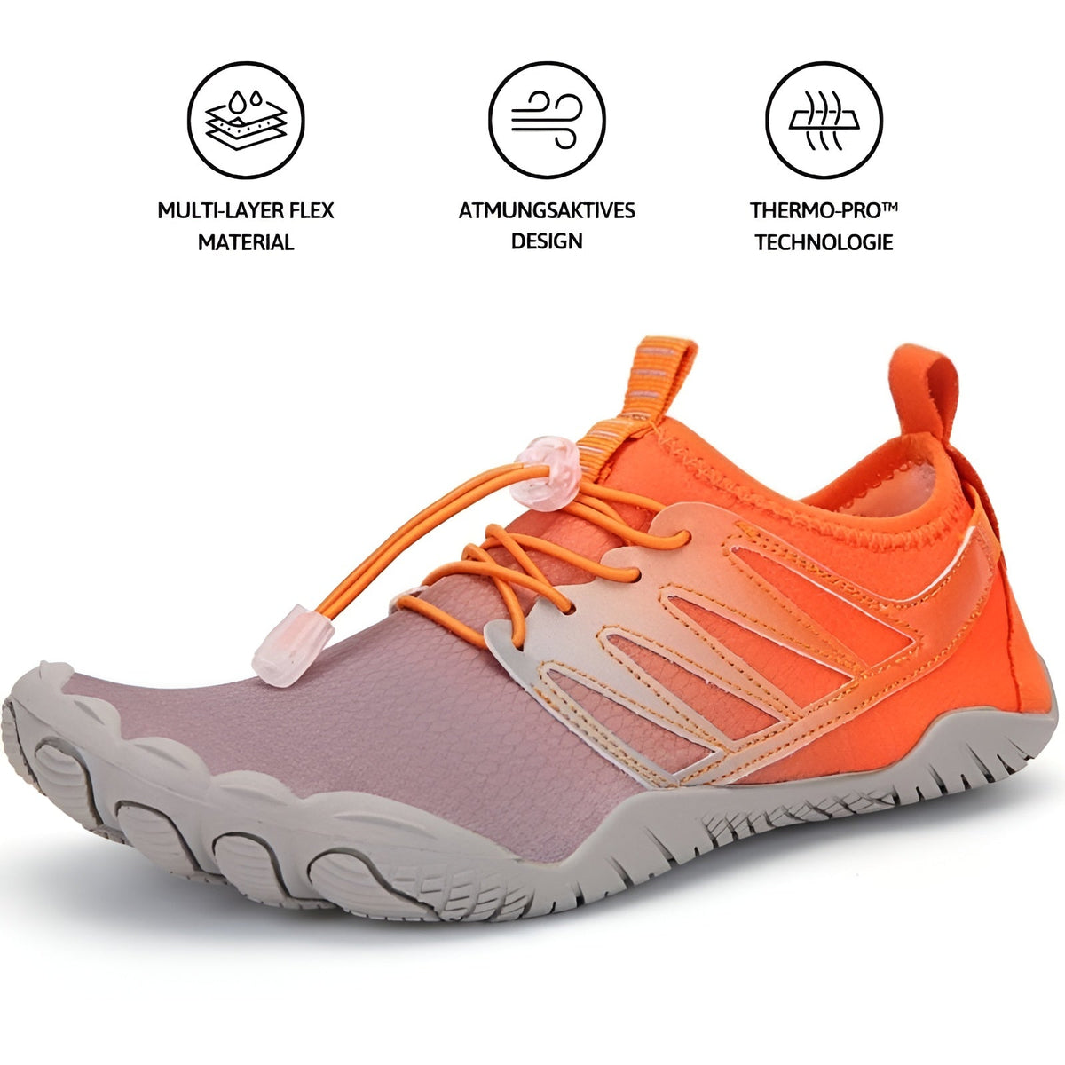 Street-Wave Barefoot Shoes for Men and Women Flexible Breathable Minimalist Footwear for Daily Use