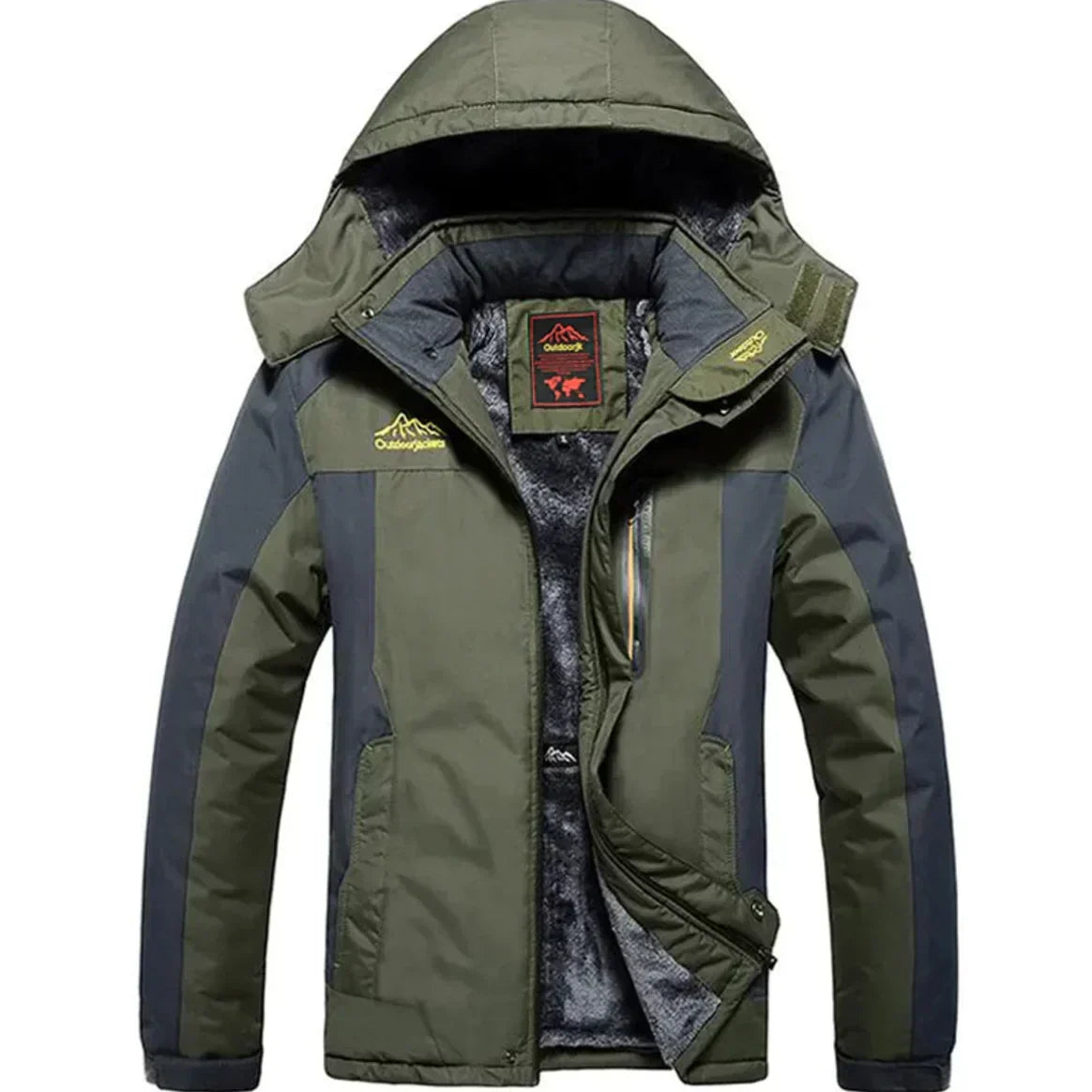 Winter Jacket for Men by Street-Wave Louis Functional Coat with Insulation and Windproof Protection