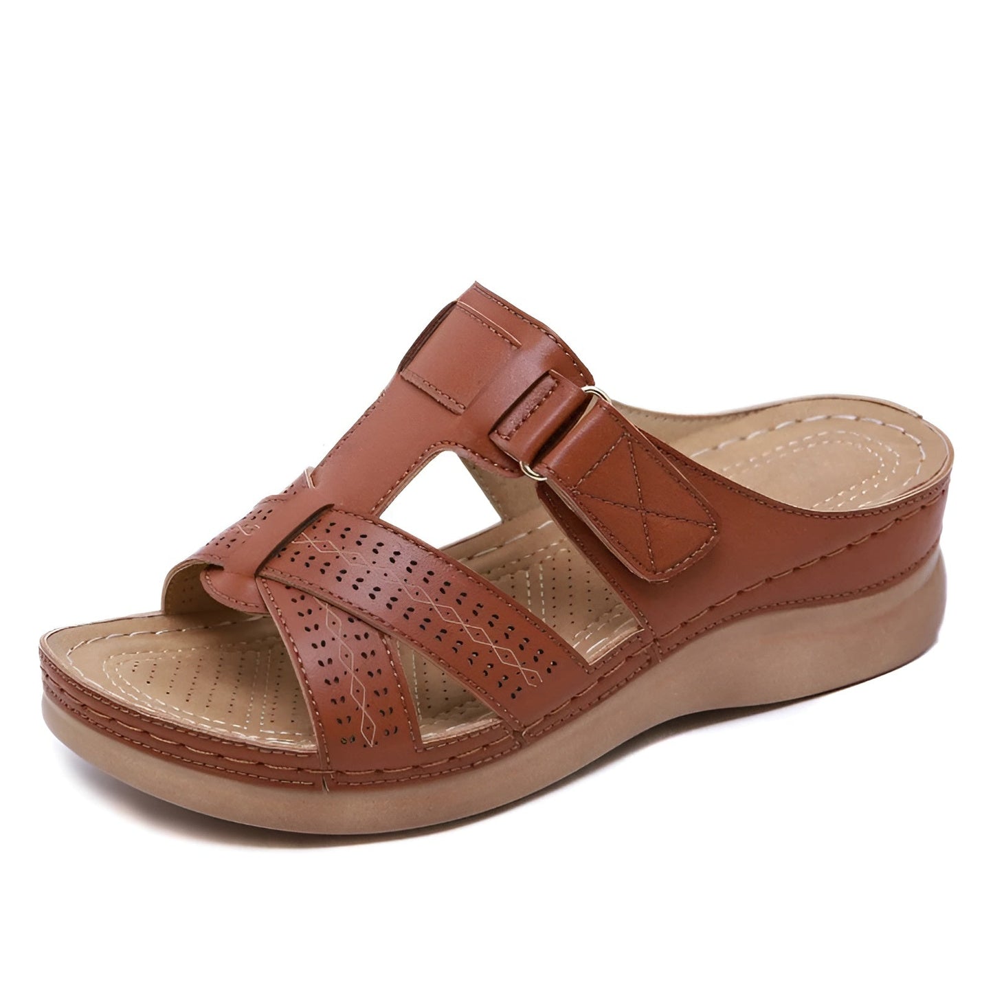 Streetwave Women Orthopedic Sandals All Day Comfort Support Cushioned Insole For Everyday Walking