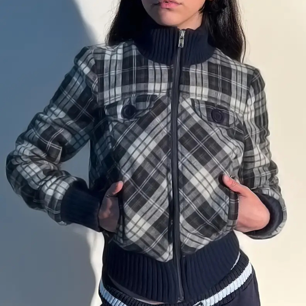 Streetwave High Collar Womens Jacket For Fall And Winter Warmth And Chic Style Outerwear