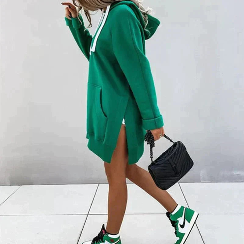 Street Wave Hoodie For Women Cozy Everyday Comfort With Modern Fit And Soft Fleece