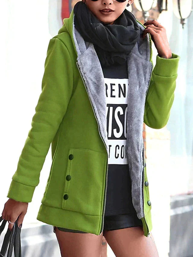 Street-wave Windproof Winter Coat Hoodie For Women Ultra Cozy Warmth Modern Style