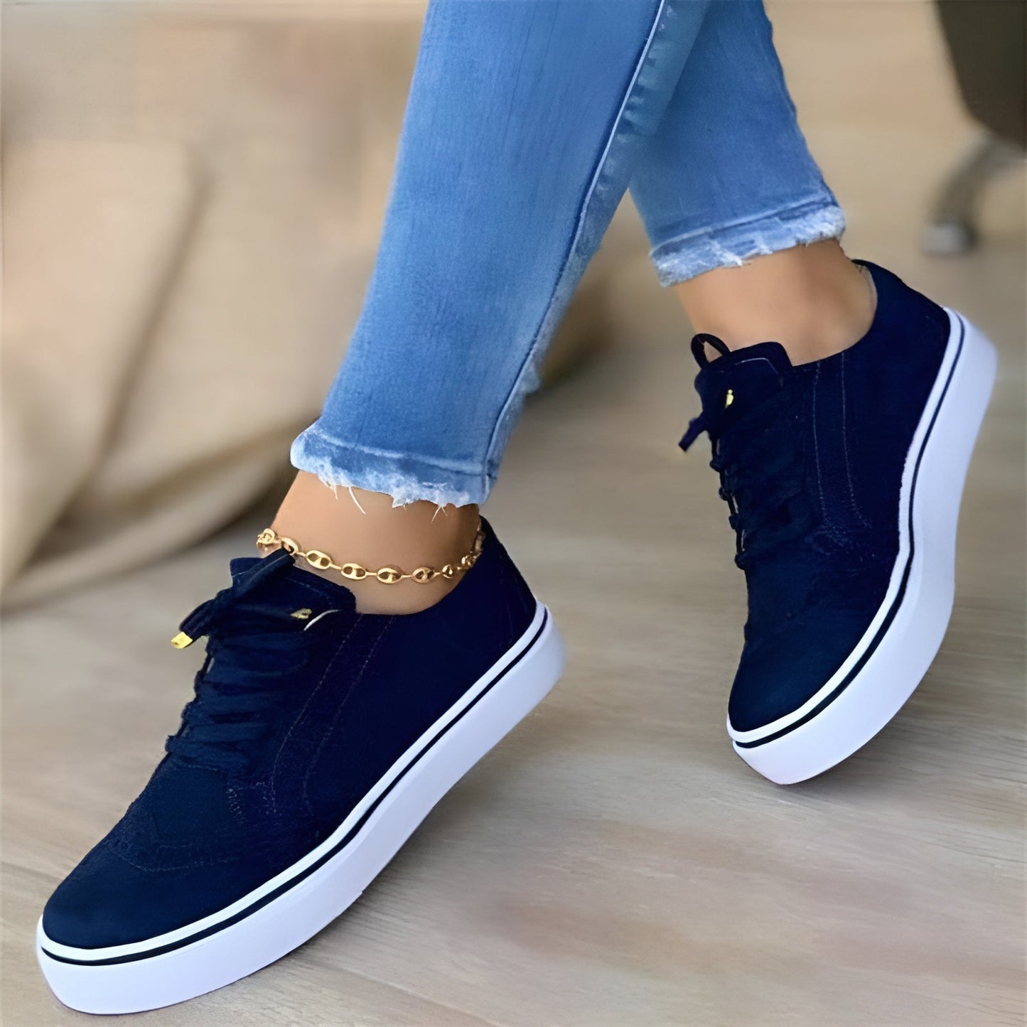 Street-wave Orthopedic Women's Shoes for All-Day Comfort and Support - Stylish Everyday Wear