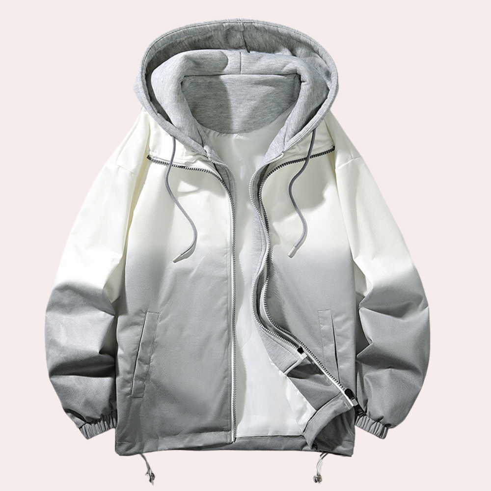 LIKO Luxury Hooded Jacket For Men With Enhanced Insulation And Practical Hood Weatherproof