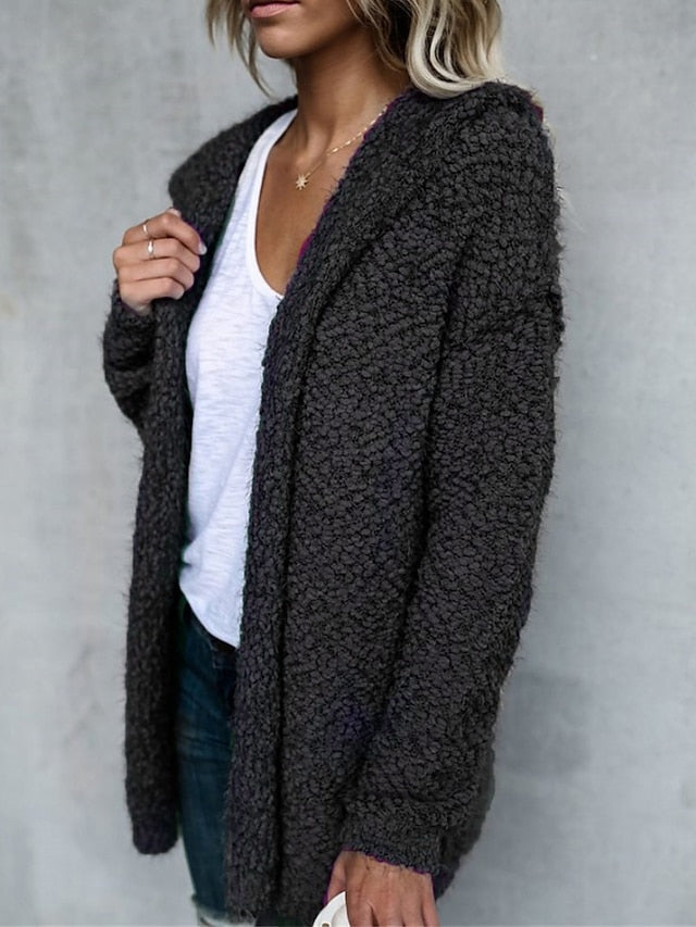 Street-wave Pink Teddy Jacket for Women, Cozy Sherpa Comfort, Soft Warmth and Chic Style