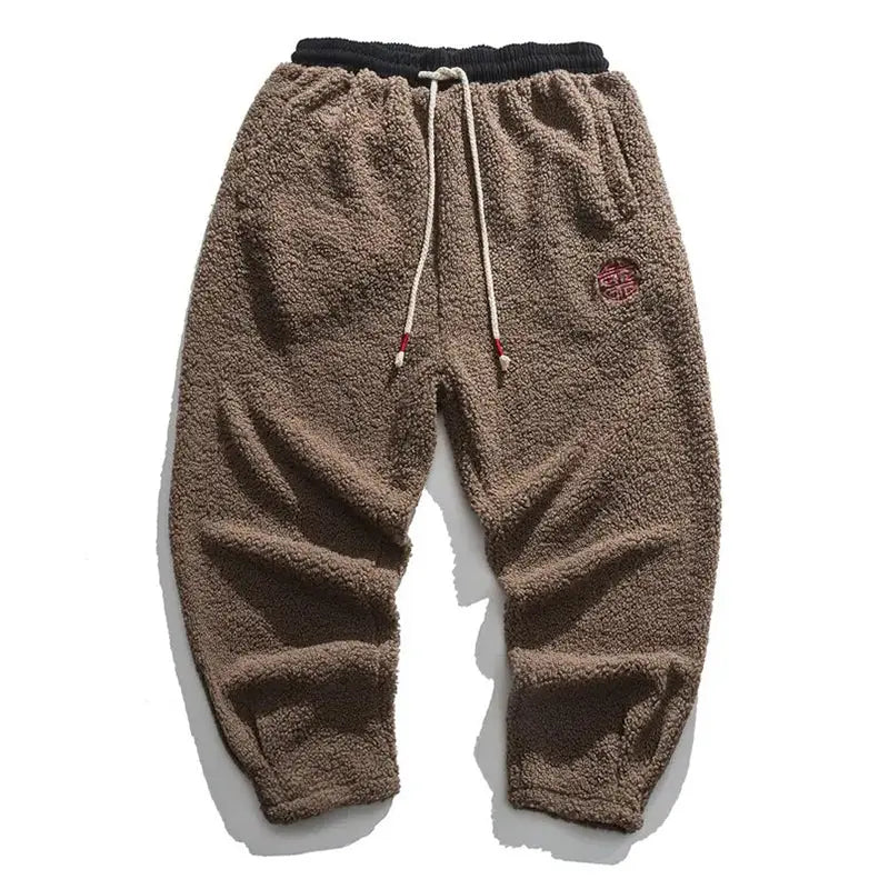 Giardino Urban Fleece Joggers With Drawstring Waist Plush Polar Fleece Cozy Eco Friendly Comfort By Street-Wave