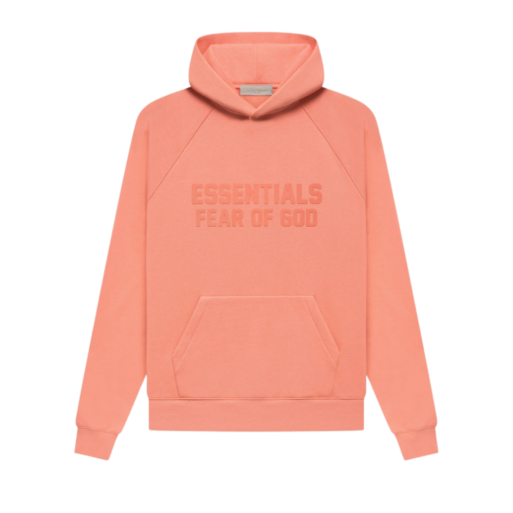 Street-Wave Mens Peach Fleece Essential Hoodie Ultra Soft Inside Adjustable Hood Front Kangaroo Pocket Ribbed Cuffs And Hem
