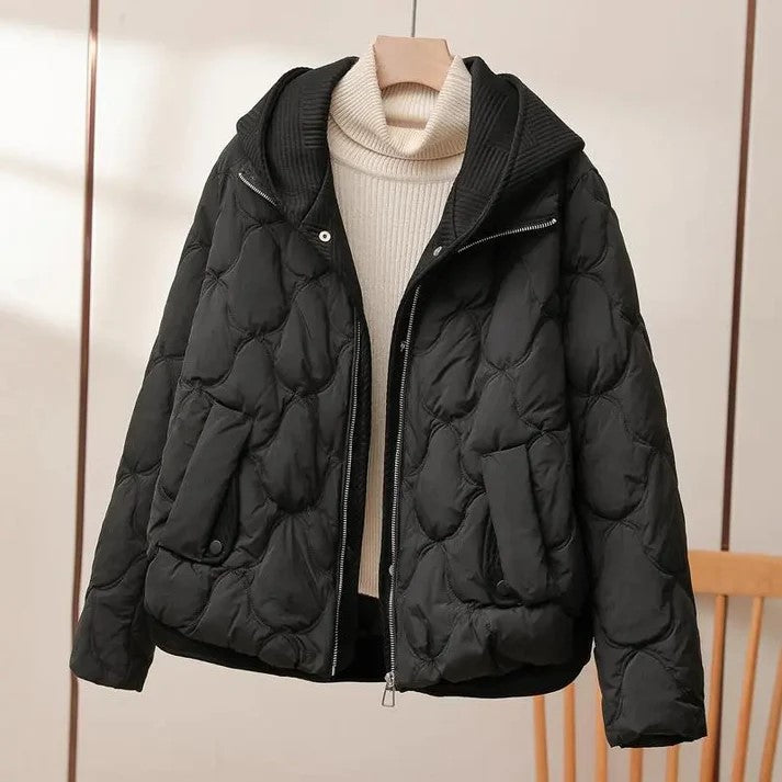 Street-wave Women's Winter Quilted Jacket With Cozy Insulation And Versatile Style For Winter City Wear