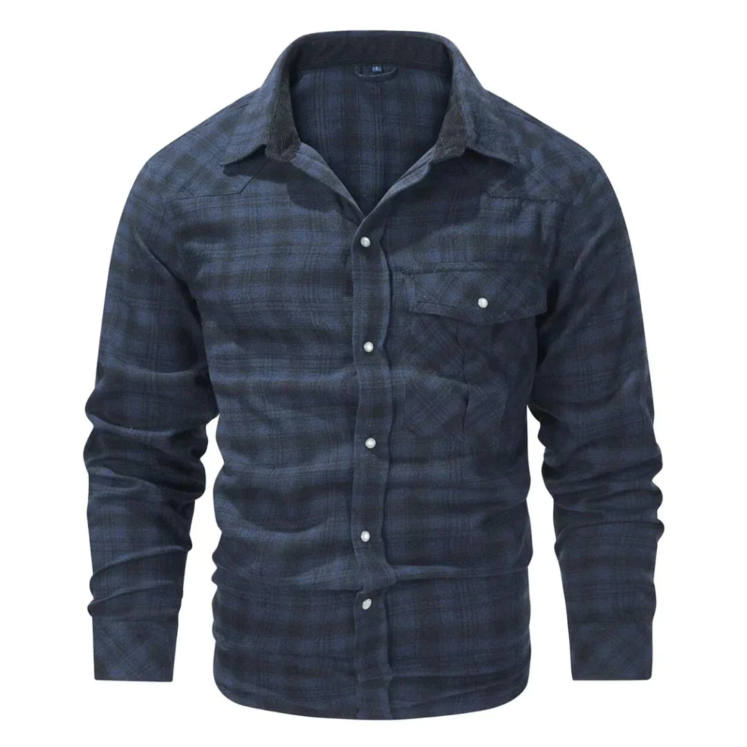 Street-wave Summer Plaid Shirt For Men With Breathable Comfort And Classic Look For Summer Days