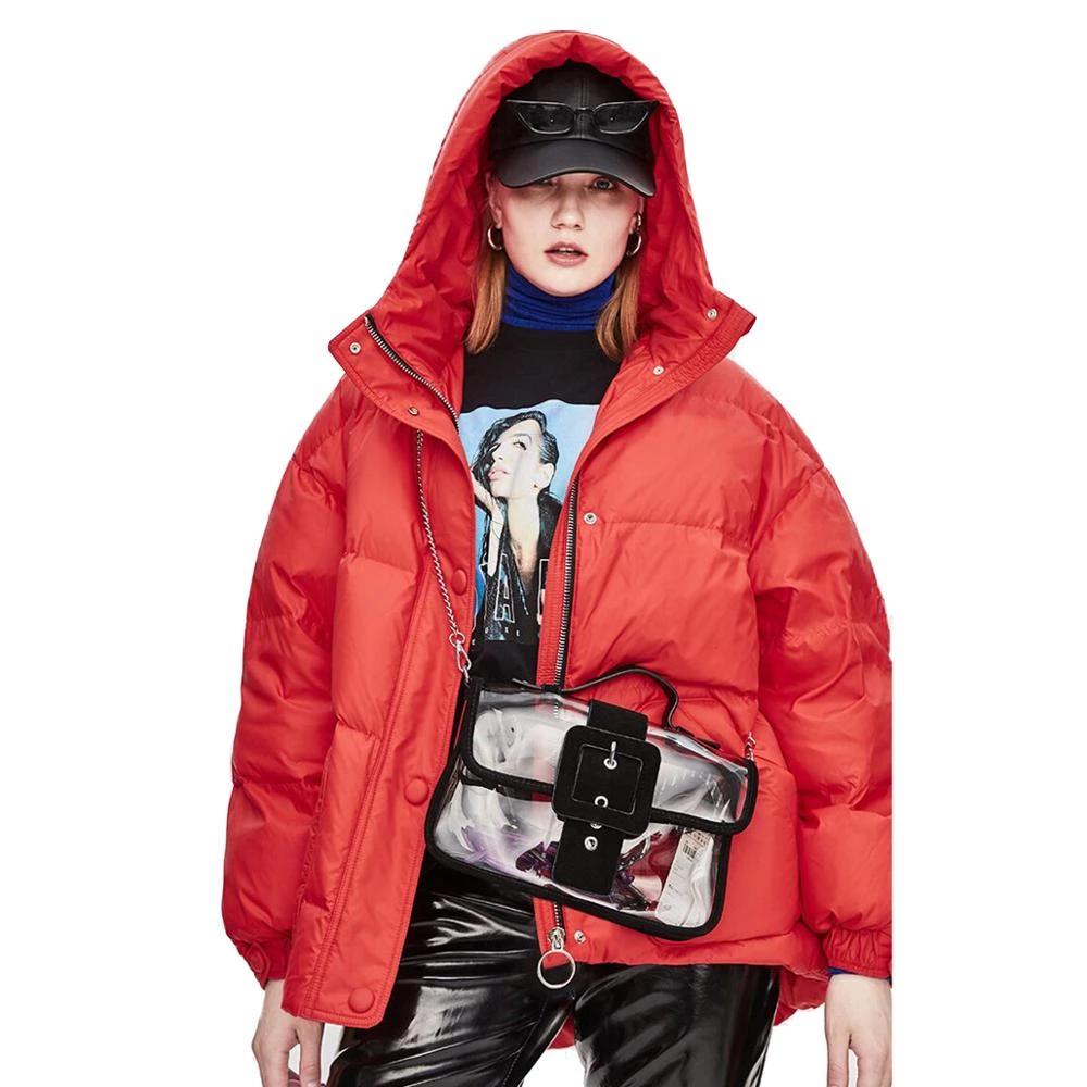 Streetwave Womens Puffer Jacket With Belt Street Chic Warm Tailored Fit Insulated For Cold Weather Everyday Style