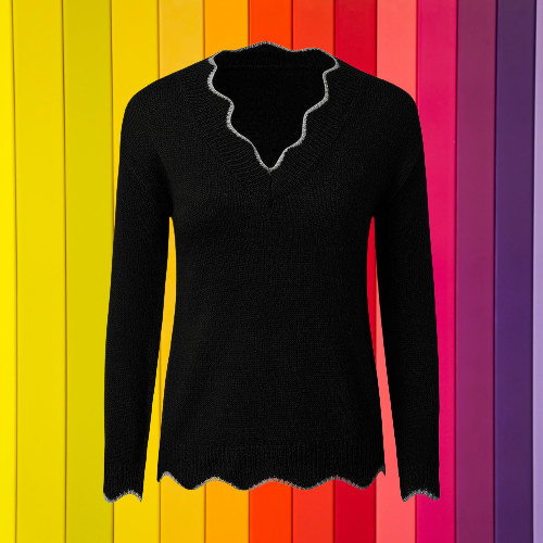 Streetwave Womens Warm Spring Pullover With High Warmth Function Malaya Fashion Knitwear For Casual Spring