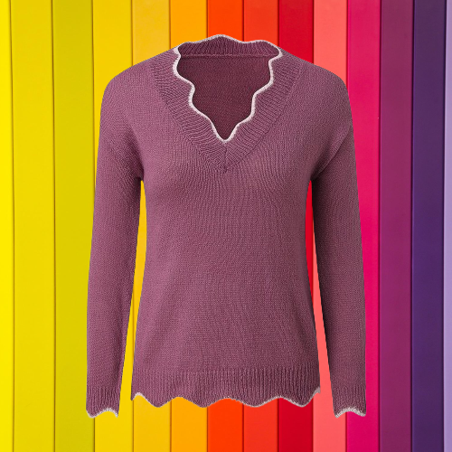 Streetwave Womens Warm Spring Pullover With High Warmth Function Malaya Fashion Knitwear For Casual Spring