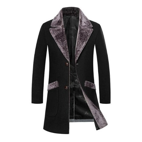 Street-Wave Long Windbreaker For Men Extended Silhouette For Full Wind Protection
