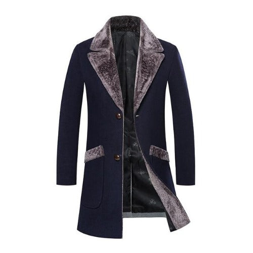 Street-Wave Long Windbreaker For Men Extended Silhouette For Full Wind Protection