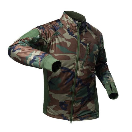 Street Wave Waterproof Camouflage Jacket For Men Tactical Weatherproof Outerwear
