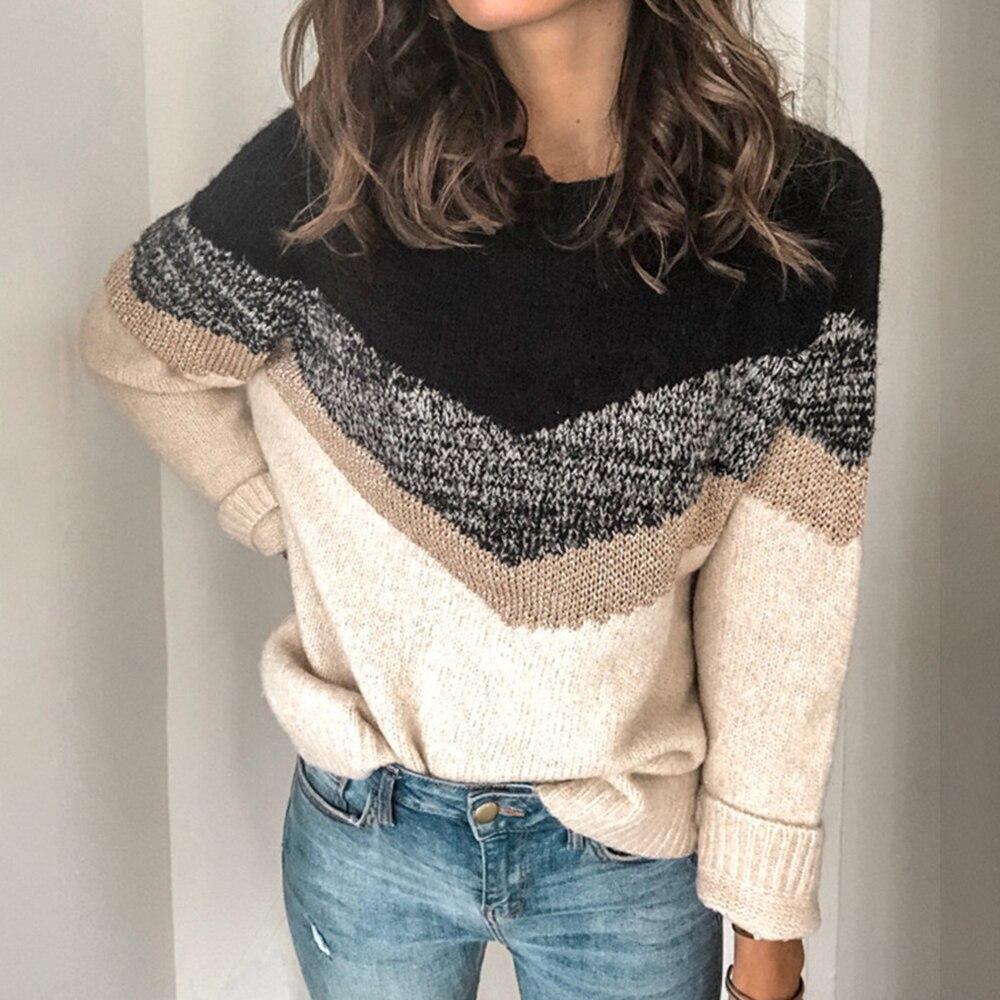 Street Wave Maddie Cozy Autumn Sweater For Women With Soft Material And Flattering Fit