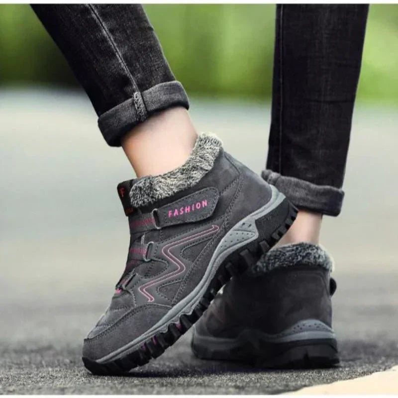 Streetwave Women Winter Boots With Plush Fur Lining For Cozy Warmth And Style For All Conditions
