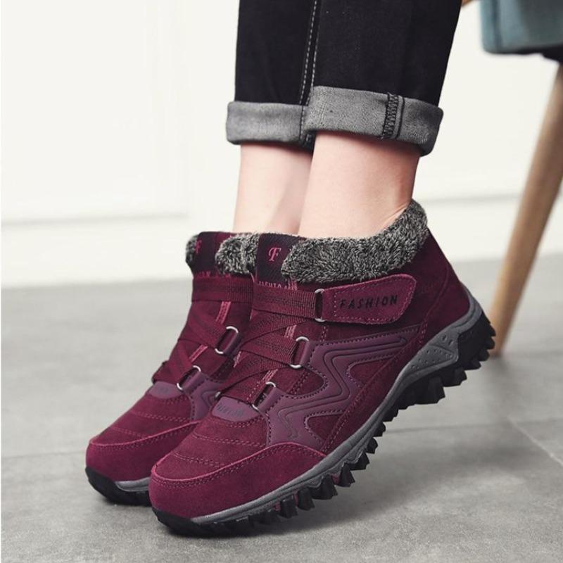 Streetwave Women Winter Boots With Plush Fur Lining For Cozy Warmth And Style For All Conditions