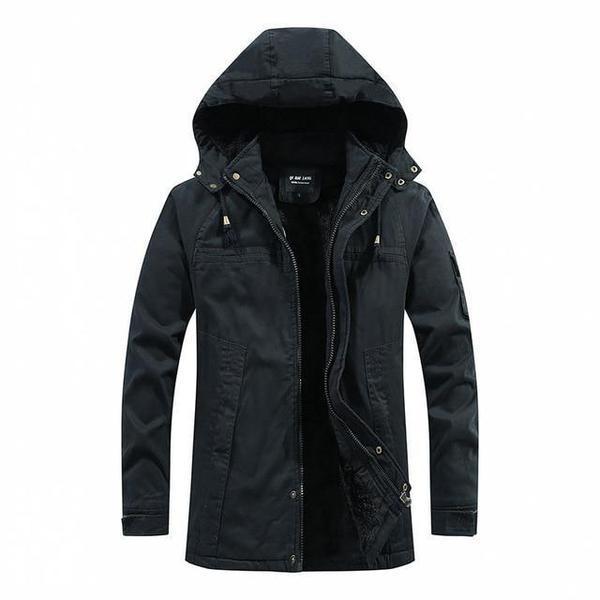 Street-Wave Hooded Winter Jacket For Cold Weather Insulated Coat Unisex Warm Outdoor Outerwear