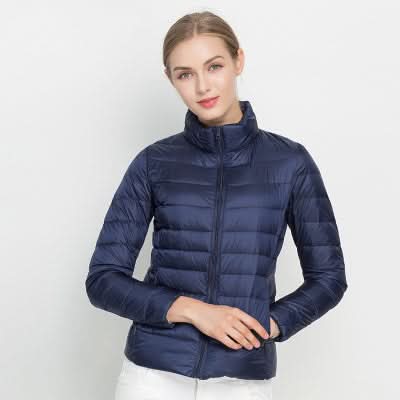 Street-Wave Women's Bright Green Puffer Jacket for Autumn Winter Warmth and Style