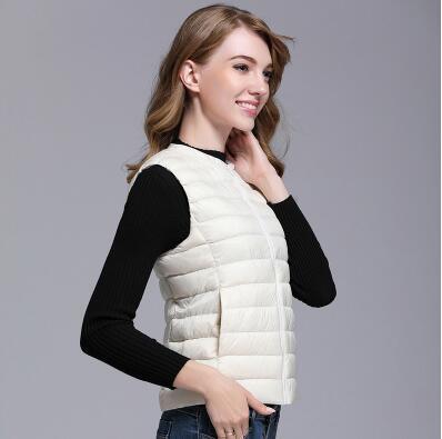 Street-wave Womens Zip Front Puffer Vest Lightweight Warmth For Everyday All Seasons Edition