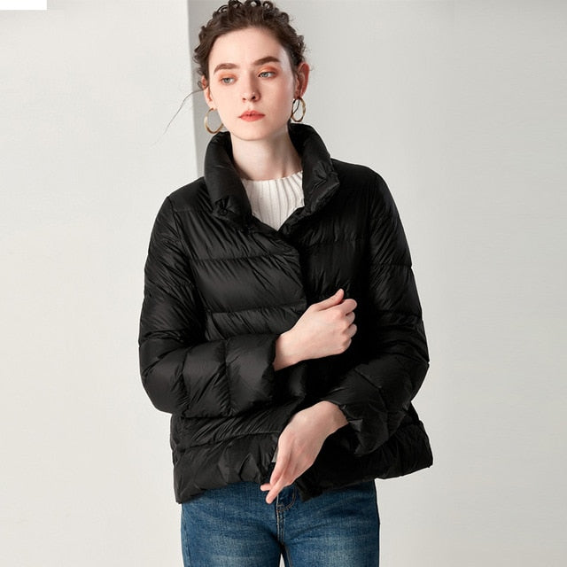 Street-Wave Ultra Light Down Plus Jacket For Women - Lightweight Warmth With Water-Repellent Finish
