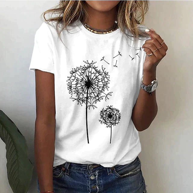 Cheryl Summer Tee Street Wave For Women Soft Breathable Everyday