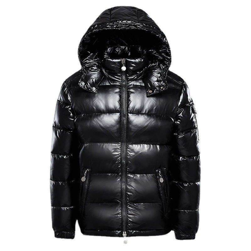 Street Wave Down Puffer Jacket For Men Ultra Warmth Quilted Insulation Cozy Urban Winter Coat