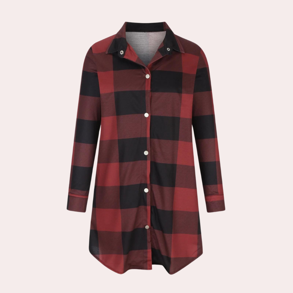 Jennifer Classic Checked Womens Coat For Timeless Style And Warmth For Everyday Wear