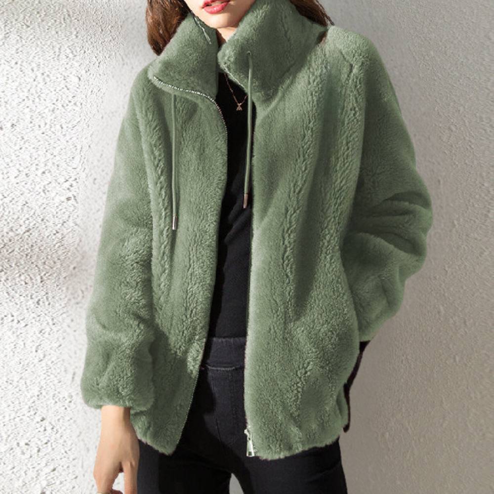 KEILANI Women's Warm Winter Jacket With Cozy Plush Lining For Everyday Comfort Ideal For Cold Weather
