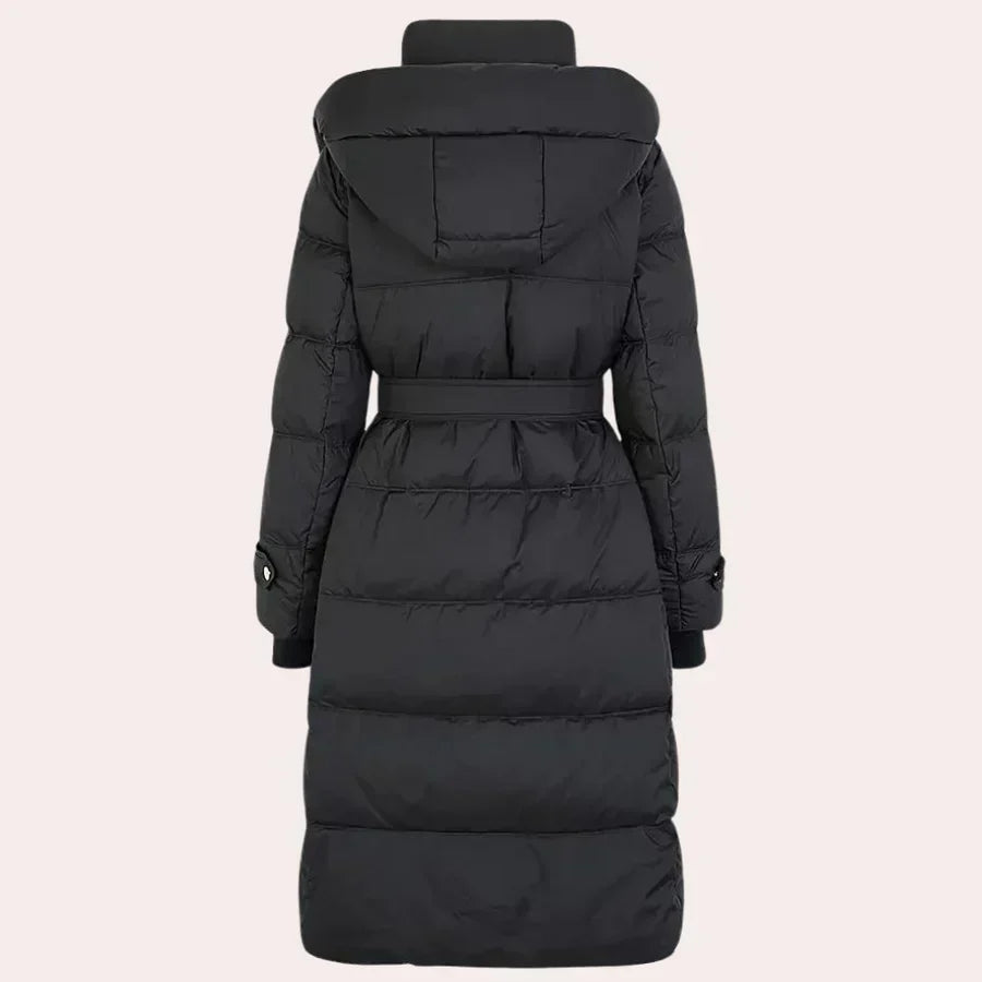 Street-Wave Womens Quilted Jacket Padded Insulated Coat For Stylish Winter Weather Wear
