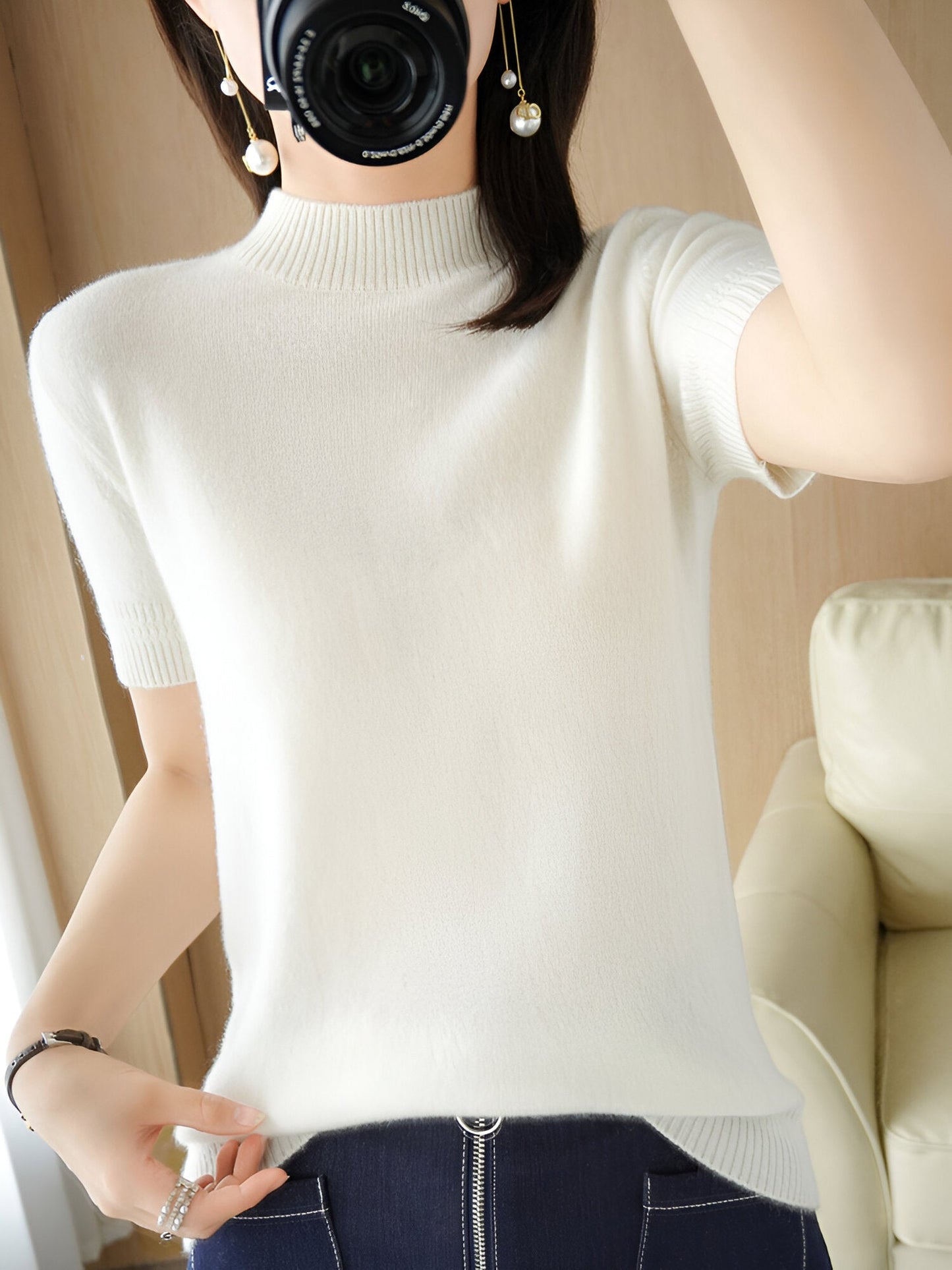 Ingmar Black Knit Sweater For Casual Elegance And All Day Comfort By Street-wave Womens Fashion